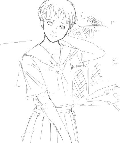 散発の理由を察してください (by たがやし いちろう)